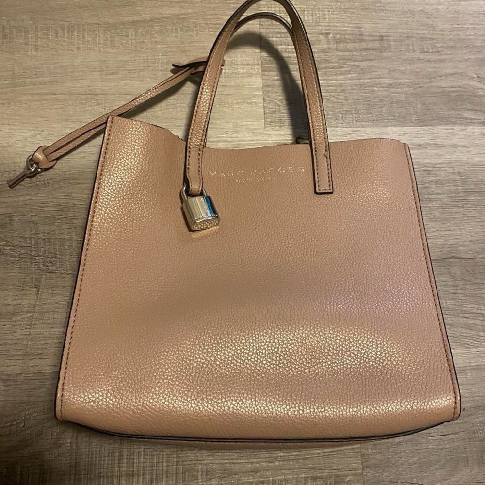 Marc Jacob’s Lock & Key Light pink Tote Bag